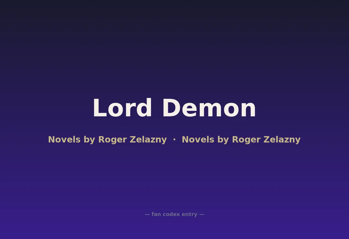 Lord Demon